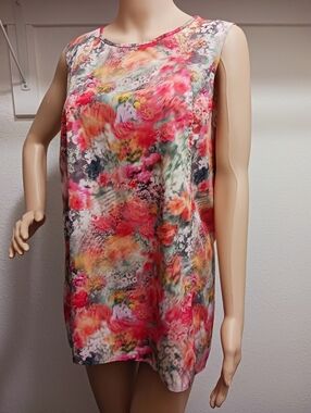 Athleta Floral Multicolor Mini Dress or Long Top